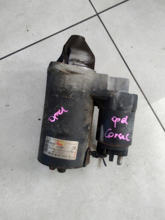 фото №1, Стартер opel corsa c agila 1.2 1.0 0986018010