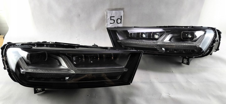 фото №1, Audi q7 4m повний led matrix лівий правий фара лампа 4m0
