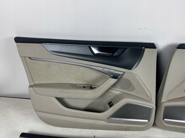 фото №9, Обивка обшивки боковина дверь audi a7 4k алькантара