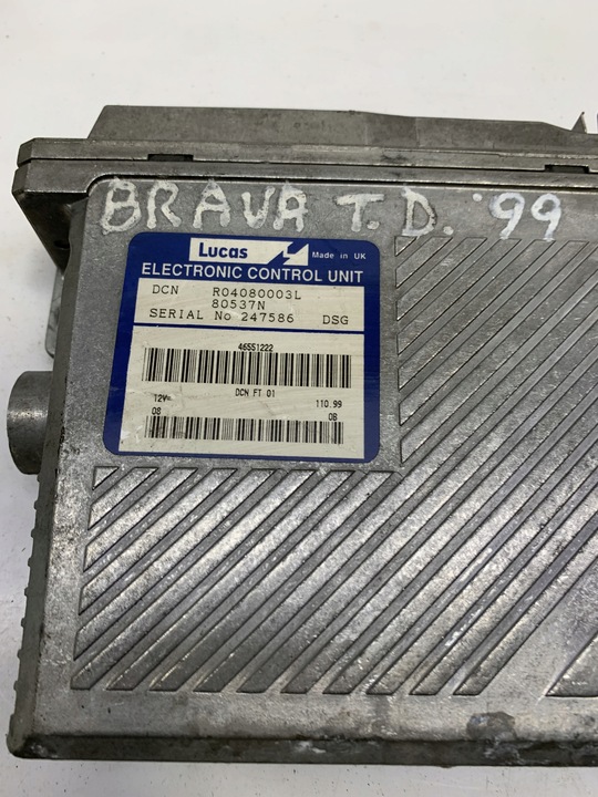 фото №2, Блок керування двигуна fiat r04080003l 46551222