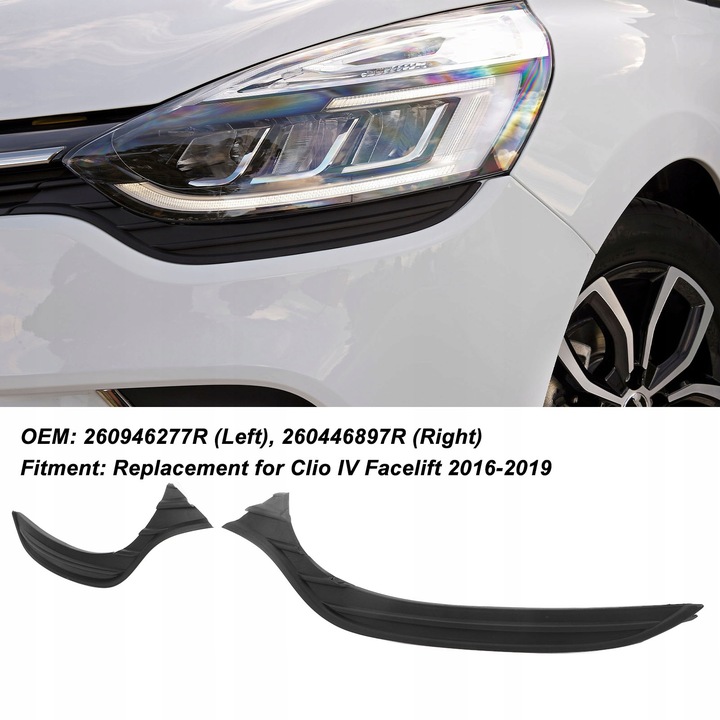 фото №7, Лампа лобове планка osłonowa планки wykończeniowej 260946277r je