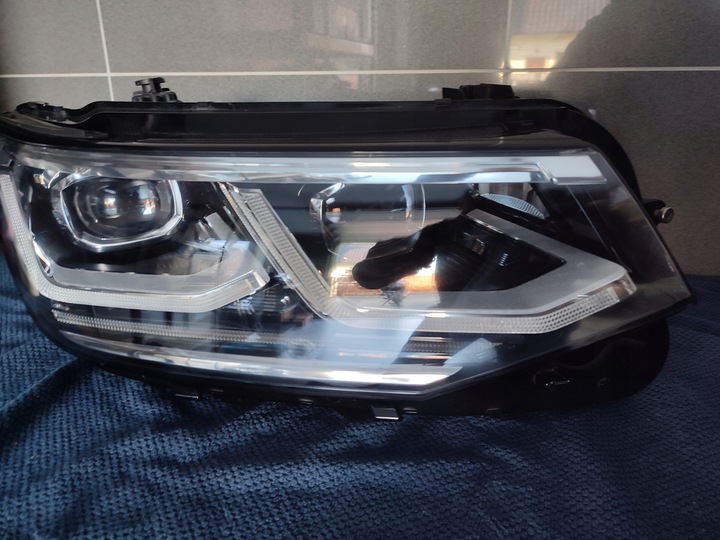 фото №11, Vw tiguan ii 2 5nb941082c iq light рестайлінг повний led лампа права перед гарна