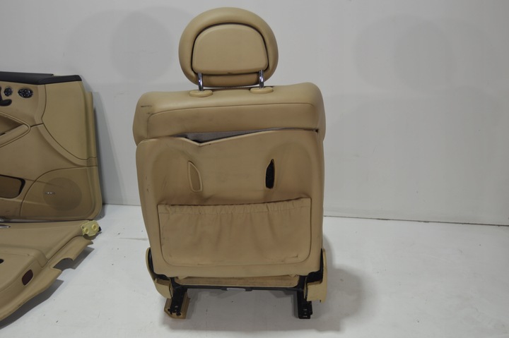 фото №15, Сидіння обшивки комплект amg mercedes cls w219 584 exclusive leather - коричневий