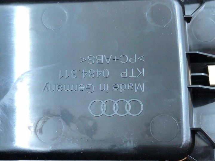 фото №11, Туннель средний панель индукция станция зарядки audi e-tron 55 2020- бардачок