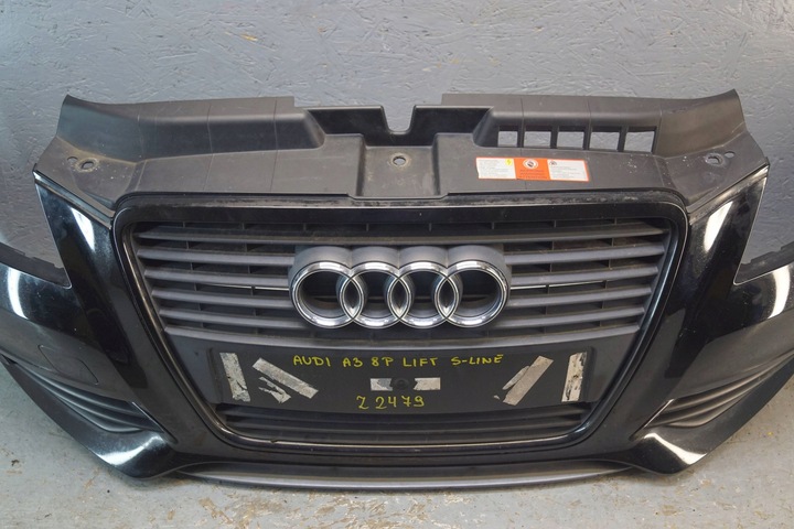 фото №14, Audi a3 8p рестайлінг s-line бампер перед 08- омивачі z2479