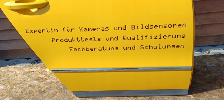 фото №9, Vw passat b6 универсал дверь задние правые зад жёлтые