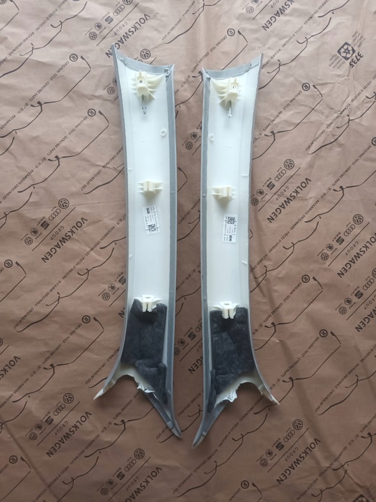 фото №7, Audi a6 c7 4g рестайлинг защита стойка правая левая 4g0867233c hf6 4g0867234c hf6