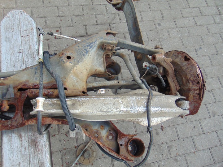 фото №14, Балка вісь підвішування зад saab 9-3 i 1998r- cabrio