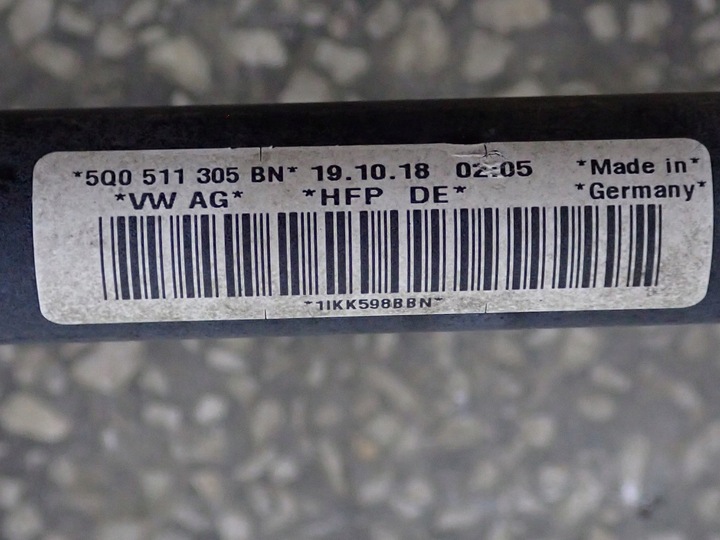 фото №7, Тележка подрамник колыбель балка подвешивание зад vw touran ii iii 5t 5qa505315b