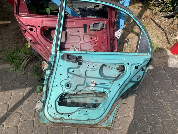 фото №6, Двері праві зад daewoo lanos 5d 43u зелений