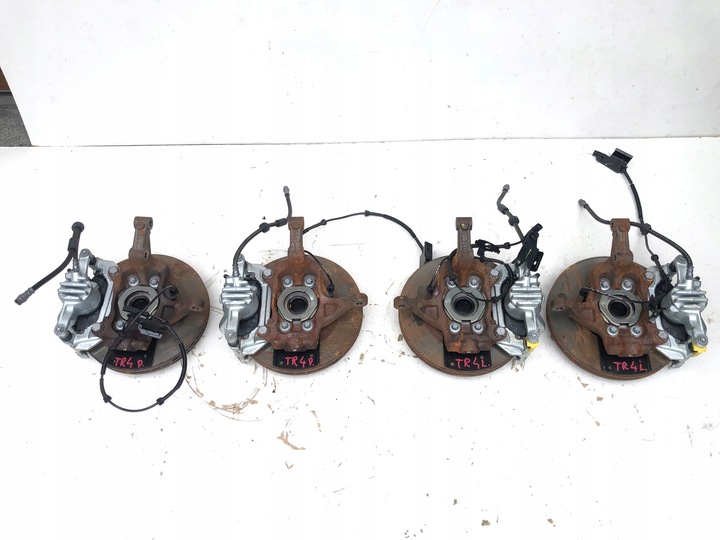 фото №7, Renault trafic iii vivaro 2.0 dci ліва поворотна опора амортизатор ступиця перед