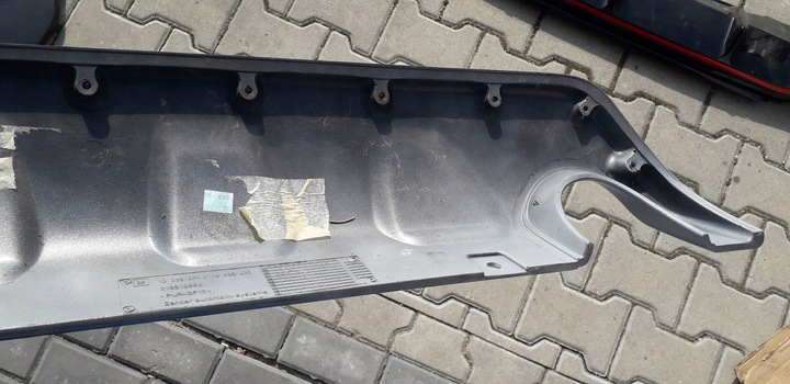 фото №5, Спойлер накладка бампер зад vectra c opc zender