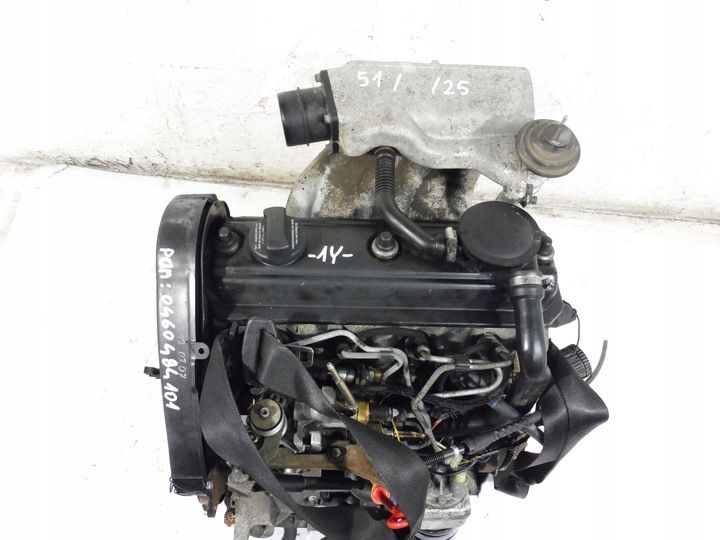 фото №9, Двигатель стойка 1y 1.9 d vw polo iii caddy ii seat toledo