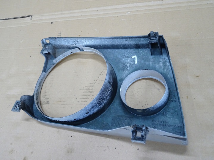 фото №9, Terrano ii maverick рамка панель крепления фар решётка лампы левый