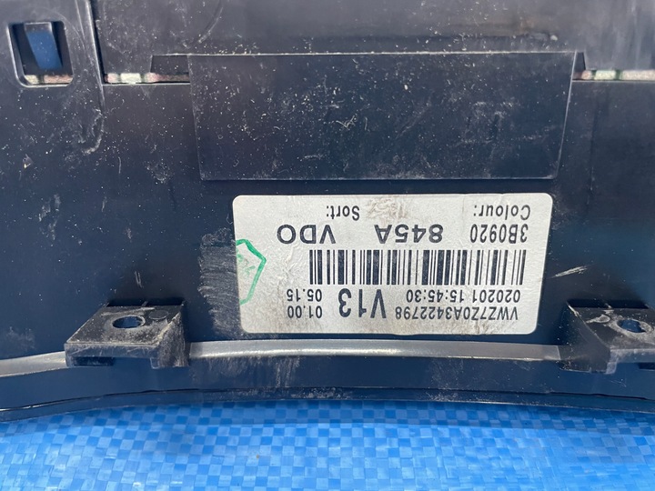 фото №13, Спидометр приборы спидометр vw passat b5 fl 00-05r 3b0920845a европа