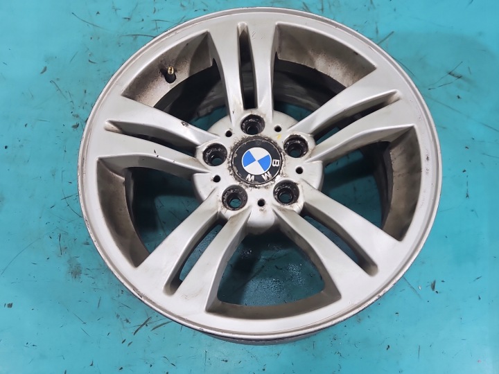 фото №15, Алюмінієві диски диски 17" комплект bmw x3 e83 r17 r17 5x120 8j et46 3401200