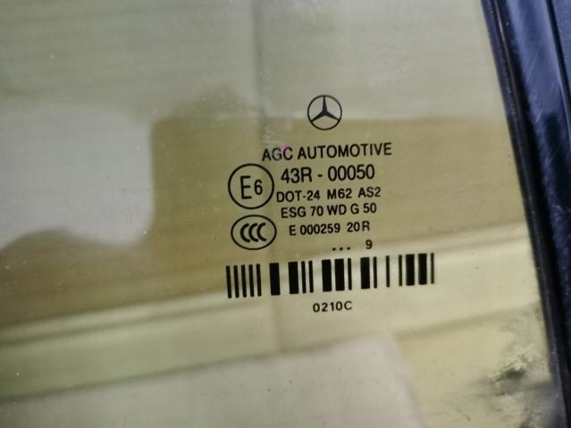 фото №3, Скло правий зад mercedes w207 09-16