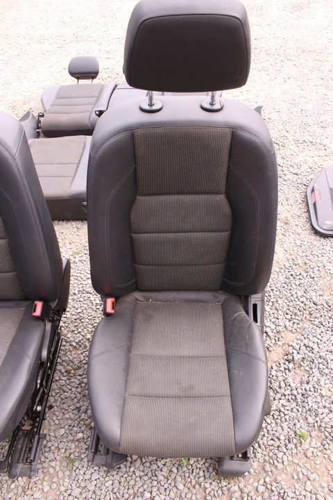 фото №5, Сиденья диван обшивки pół кожа mercedes glk x204 европа