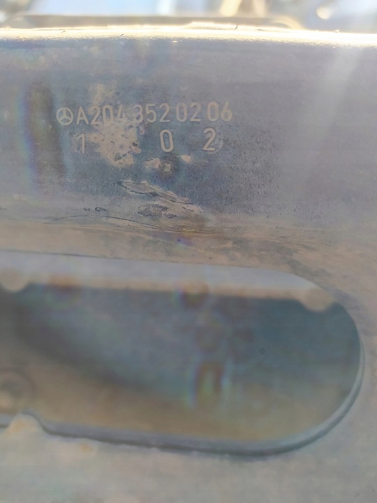 фото №10, Mercedes c w205 1.6 cdi sedan балка підвіски зад поворотна опора a2043520206