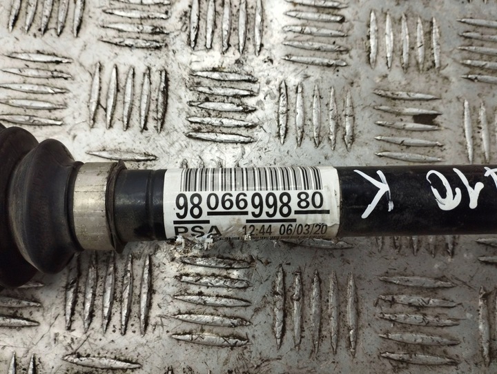 фото №11, Citroen c5 aircross 2020 ліва сторона піввісь передня