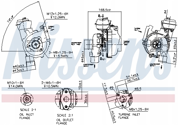 фото №10, Nissens 93174 турбонагнетатель kia 2.0 crdi
