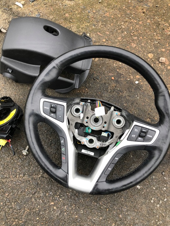 фото №6, Hyundai i40 кермо з підігрівом колесо комплект