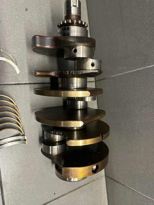 фото №6, Wał коленчатый хороший вкладыши номинал audi a8 d2 2.8 amx 078ab