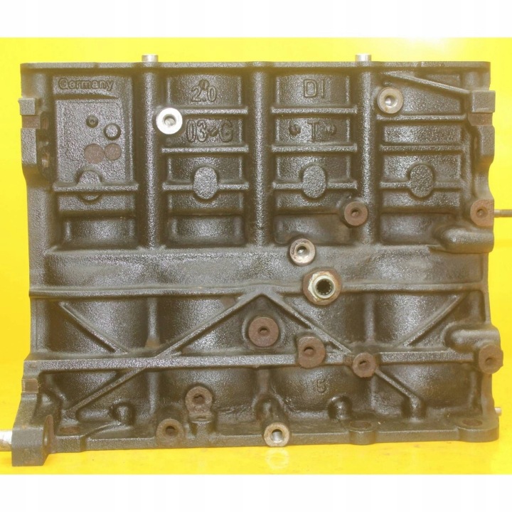 фото №14, Блок  двигуна низ bpw bmm bnp bss 2.0 tdi 8v audi a4 b7 vw seat 03g011ad