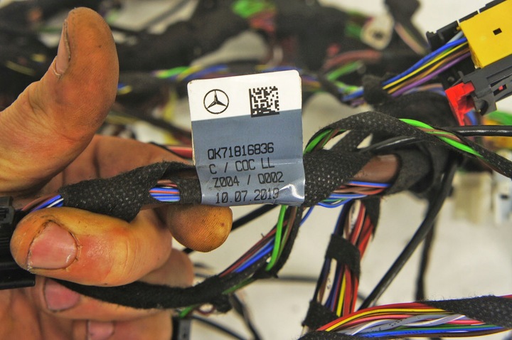 фото №6, Ry207 mercedes vito w447 жгут интерьера кабины qk71816836