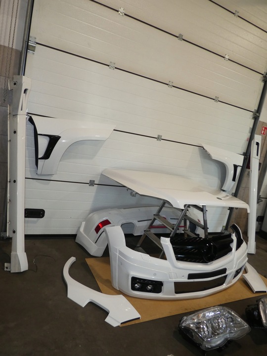 фото №5, Mercedes glk x204 капот бампер перед зад пороги brabus