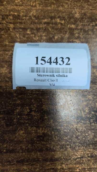 фото №8, Renault clio ii блок управления двигателем (ecu) 8200498185