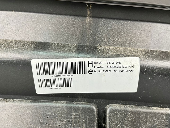 фото №7, Бампер задний bmw g30 м-пакет 6xpdc c3e