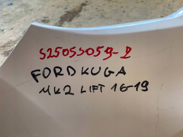 фото №13, Ford kuga mk2 ii рестайлінг 16-19 бампер перед переднє