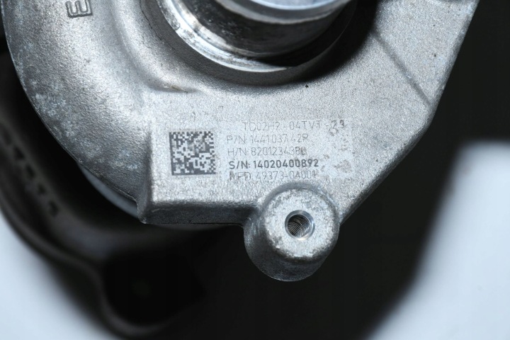 фото №5, Turbosprężarka 144103742r dacia sandero ii 0.9 tce
