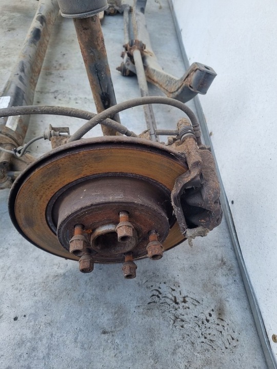 фото №6, Opel astra j універсал вісь задня балка комплектна