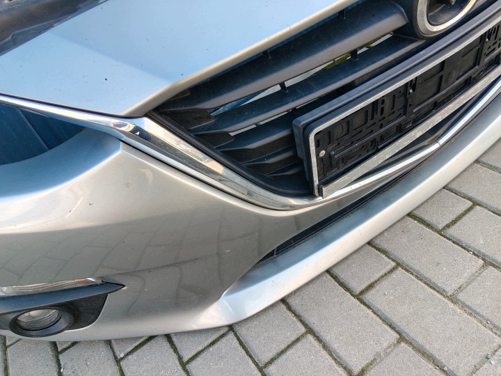 фото №13, Mazda 3 bm бампер перед цвет 38p комплектный 13-17