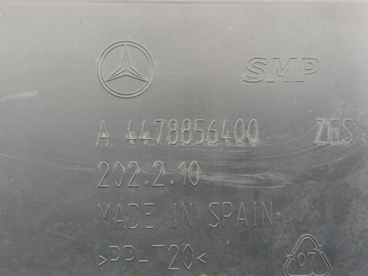 фото №10, Захист плита pod бампер mercedes vito v-klasa w447 a447 перед