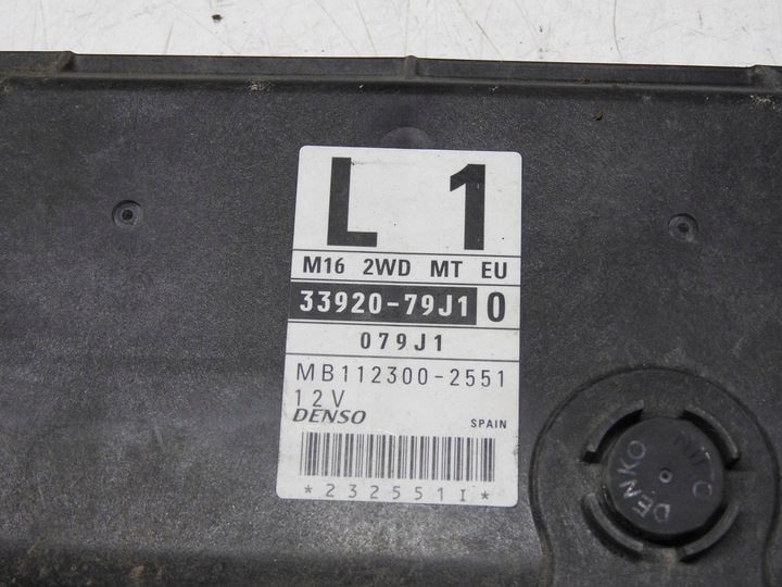 фото №6, Suzuki sx4 sx-4 06-09 1.6 комп'ютер двигуна 33920-79j10