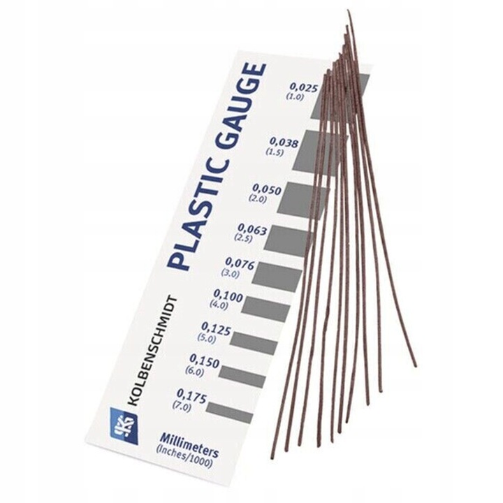 фото №1, Смуги pomiarowe зазор вала тюнінг kolbenschmidt 50009880