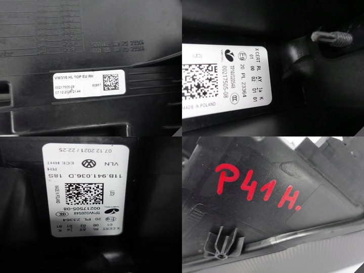 фото №12, Vw id.4 11b 20- лампа iq.light полный led eu хорошие