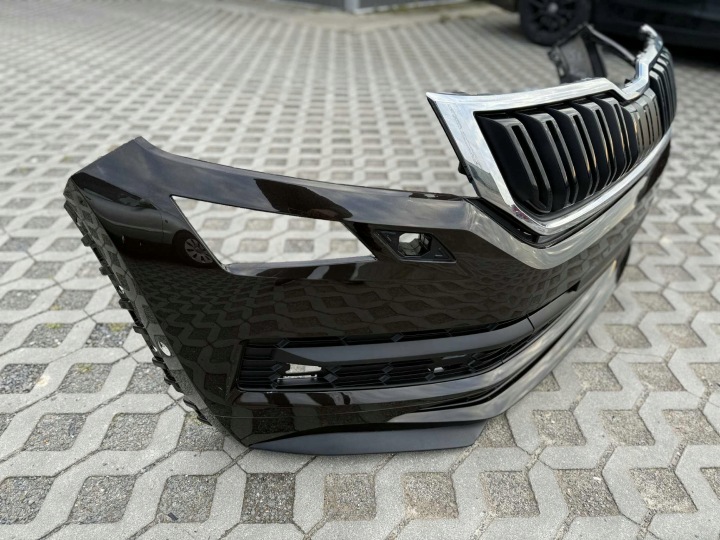 фото №7, Skoda kodiaq i спортлайн бампер перед передній комплектний lf8v 6xpdc 2015-19