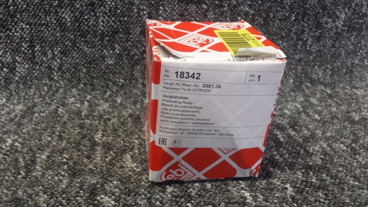 фото №14, Febi реле свечей накаливания citroenpeugeot