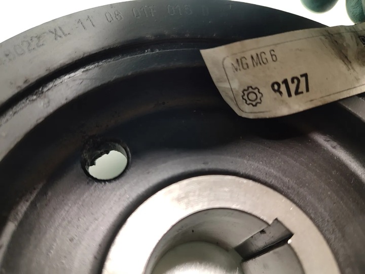 фото №7, Mg mg 6 колесо ременное вала коленчатого 1.9 dti дизель 110kw 150 hp 2014 4/5dr