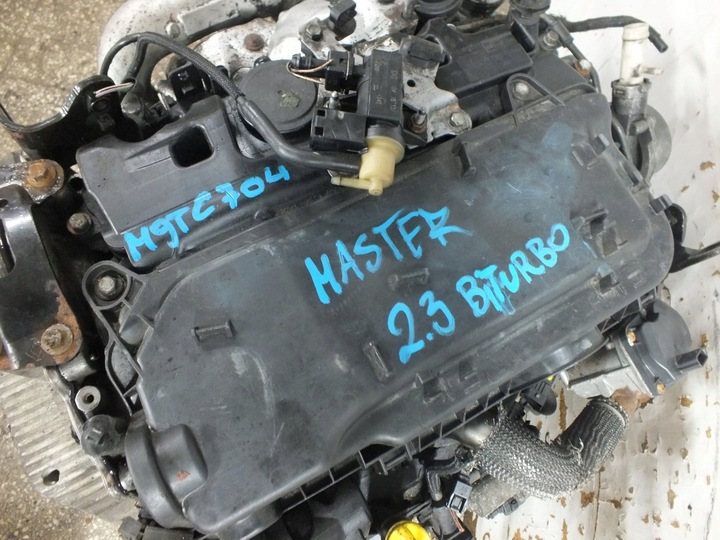 фото №7, Двигатель комплектный m9tc704 renault master iii рестайлинг 2.3 dci би-турбо