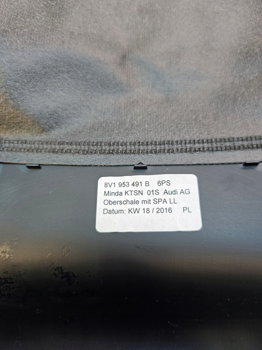 фото №6, Захист колонки кермо audi a3 8v 8v0953512h