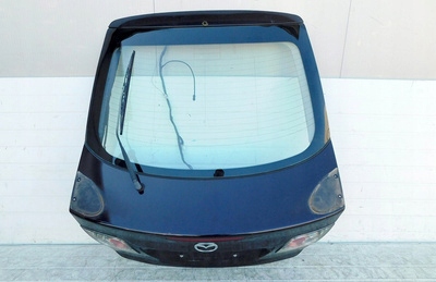 фото №1, Mazda 6 gg/gy 2.0 141km 05r кришка багажника кришка зад колір 28w