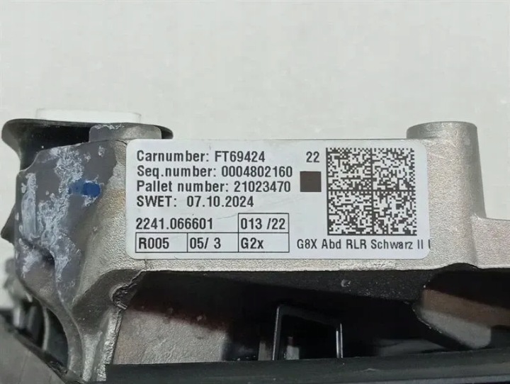 фото №8, Дзеркало дверні праве bmw seria 3 m3 g81 g21 lci rhd 4802160 dim 360