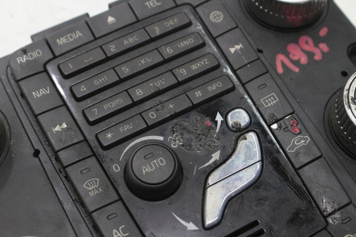 фото №10, Панель кондиционера 31398588 volvo s60 ii