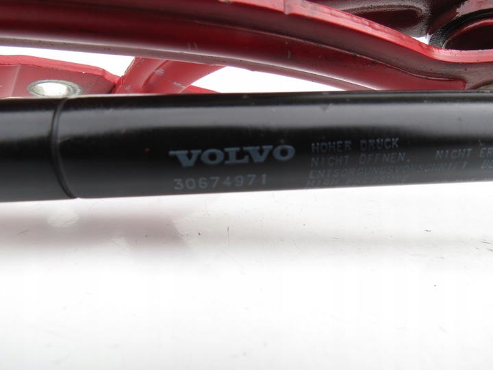 фото №9, Петля крышки багажника амортизатор левый зад задний 612 passion red volvo s40 ii