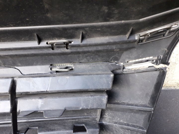 фото №14, Vw crafter 2 ii 16- бампер передній перед + решітка 7c0807221a